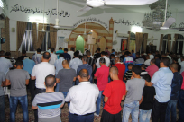 بالصور: شعائر صلاة التراويح من مسجد الرباط في مدينة الرملة